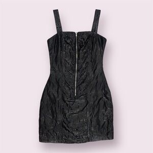 Walter Baker Black Shimmer Mini Dress size XS